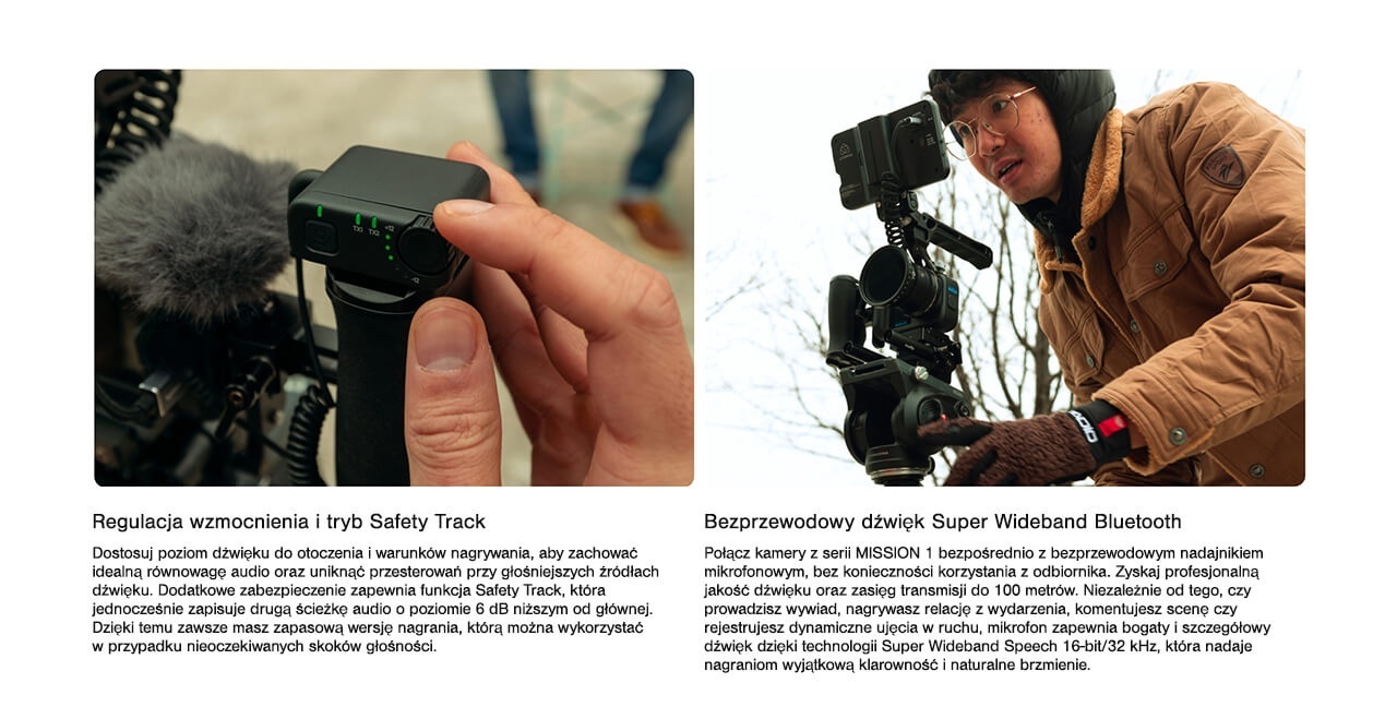 GoPro Wireless Mic Complete Kit - Mikrofony bezprzewodowe z odbiornikiem